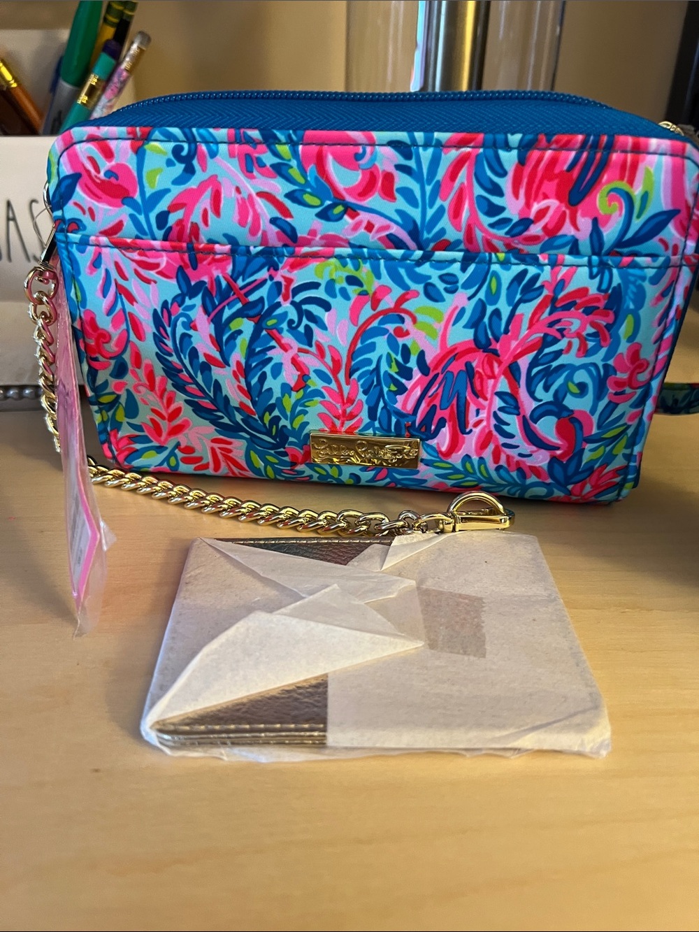 Lilly Pulitzer Marsten Crossbody in Surf Blue